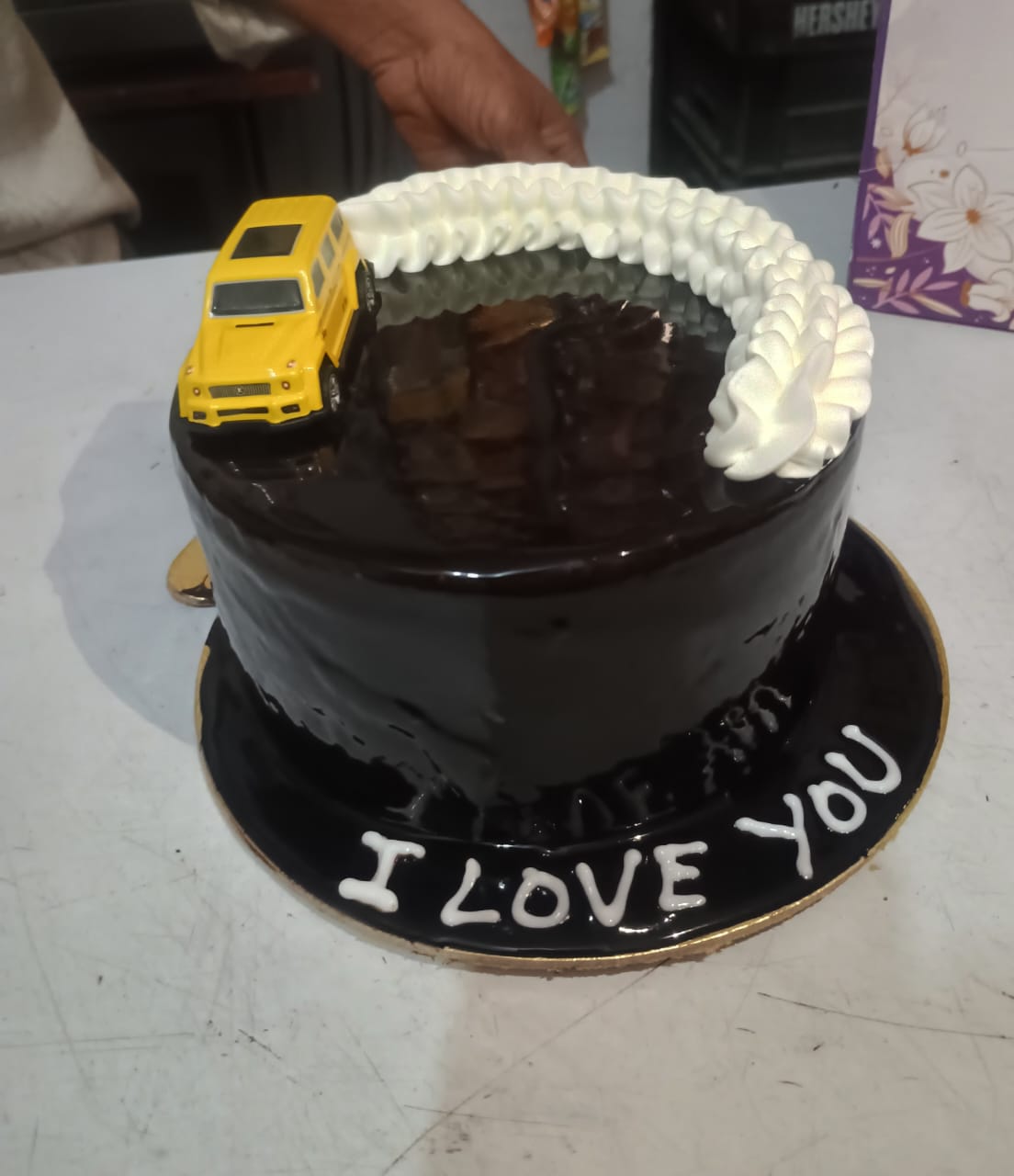 Chocolate Truck Theme Cake