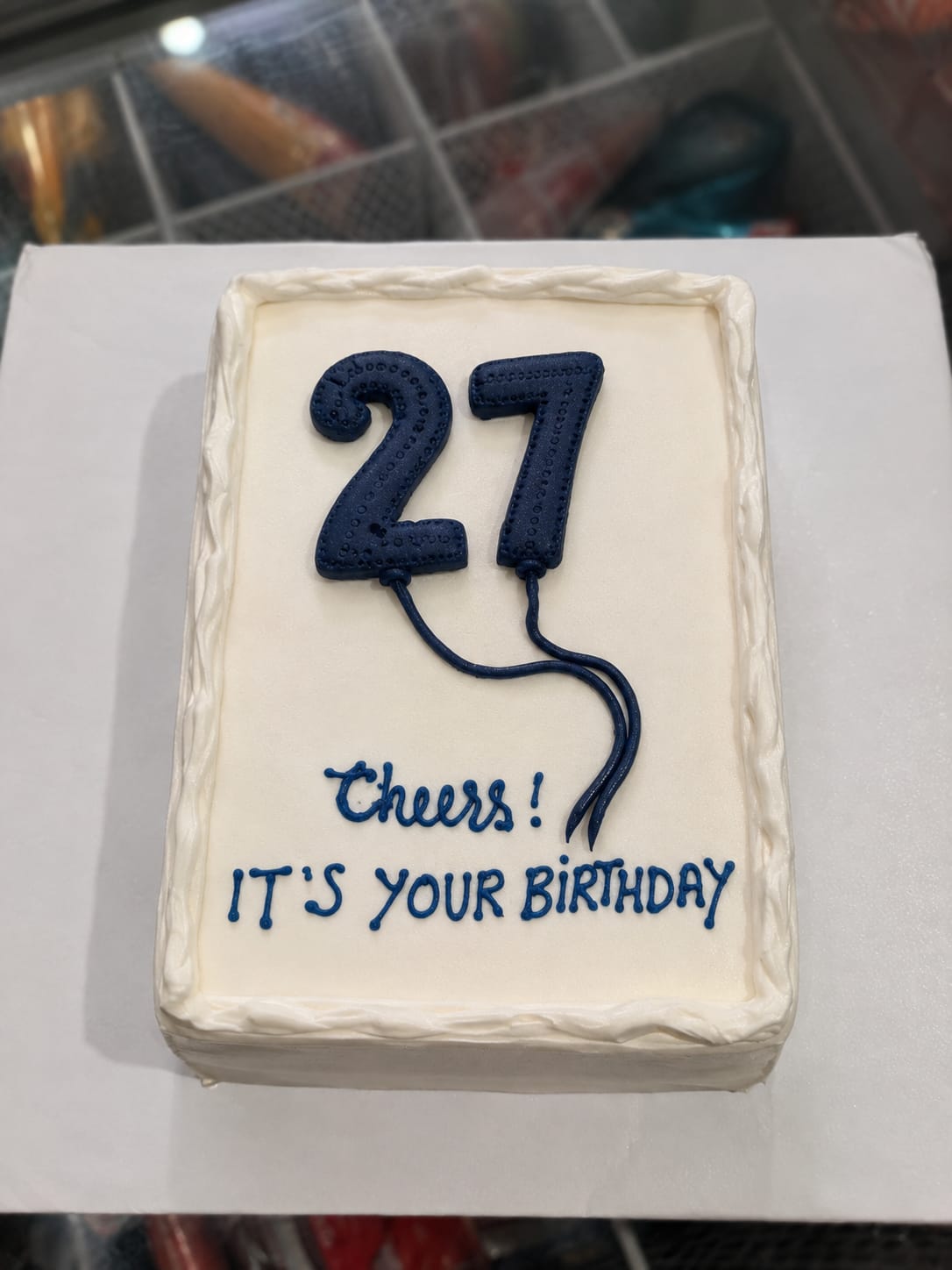 Number Birthday Cake